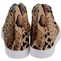 Animal Fabric Patterns Women s Mid-Top Canvas Sneakers View4