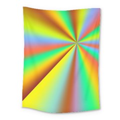 Burst Radial Shine Sunburst Sun Medium Tapestry by Sapixe