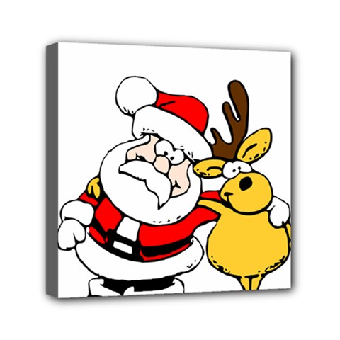 Christmas Santa Claus Canvas Travel Bag by Sapixe