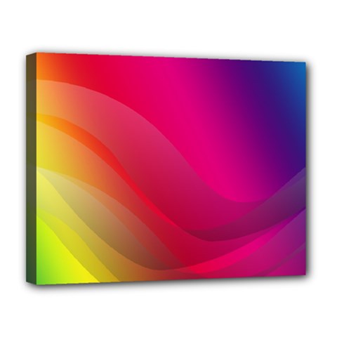 Background Wallpaper Design Texture Canvas 14  X 11  by Nexatart
