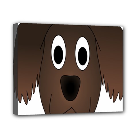 Dog Pup Animal Canine Brown Pet Canvas 10  X 8  by Nexatart