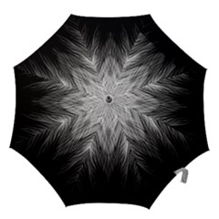 Feather Graphic Design Background Hook Handle Umbrellas (medium) by Sapixe