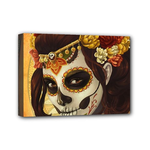 Fantasy Girl Art Mini Canvas 7  X 5  by Sapixe