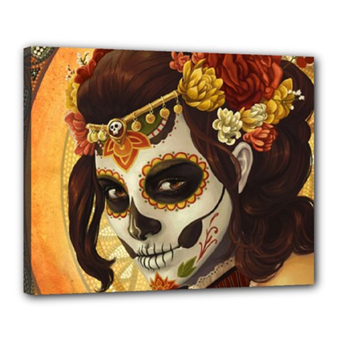 Fantasy Girl Art Canvas 20  X 16  by Sapixe