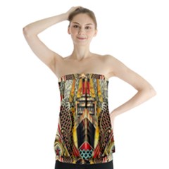 Hail Fine Art Print Strapless Top by Sapixe