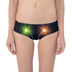Happy New Year 2017 Celebration Animated 3d Classic Bikini Bottoms by Sapixe