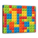 Lego Bricks Pattern Canvas 20  x 16  View1