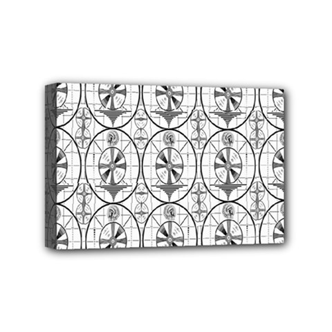 Test Pattern Mini Canvas 6  X 4  by ArtworkByPatrick