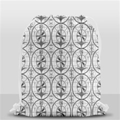 Test Pattern Drawstring Bag (small) by ArtworkByPatrick