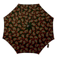 Pattern Abstract Paisley Swirls Hook Handle Umbrellas (medium) by Sapixe