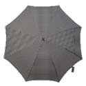 Triangulate Black And White Hook Handle Umbrellas (Small) View1