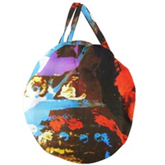 Balboa   Island On A Sand 17 Giant Round Zipper Tote by bestdesignintheworld