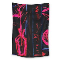 Calligraphy Large Tapestry by bestdesignintheworld
