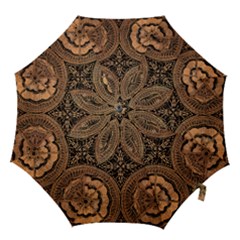 The Art Of Batik Printing Hook Handle Umbrellas (medium) by Sapixe