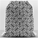 Modern Tribal Bold Pattern Drawstring Bag (Large) View1