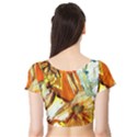 Dscf1503 - with themis on a shade Short Sleeve Crop Top View2