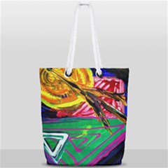 Dscf1464 - Horoscope Arrow Full Print Rope Handle Tote (small) by bestdesignintheworld