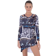 Dscf1638 - Written Poems Asymmetric Cut-out Shift Dress by bestdesignintheworld