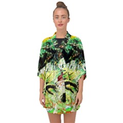 In The Nest And Around 4 Half Sleeve Chiffon Kimono by bestdesignintheworld