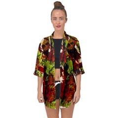 Collosium   Swards And Helmets 4 Open Front Chiffon Kimono by bestdesignintheworld