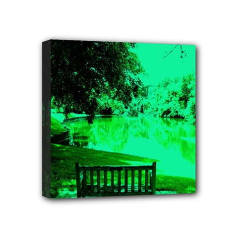 Lake Park 20 Mini Canvas 4  X 4  by bestdesignintheworld