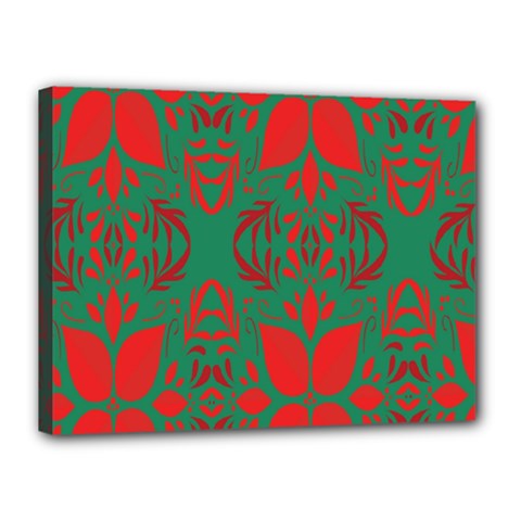 Christmas Background Canvas 16  X 12  by Sapixe