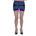 Fractal Art Artwork Digital Art Skinny Shorts View1