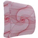 Red Pattern Abstract Background Back Support Cushion View2