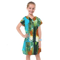 Ceramics Of Ancient Land 2 Kids  Drop Waist Dress by bestdesignintheworld