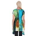 Ceramics Of Ancient Land 2 Short Sleeve Side Drop Tunic View2