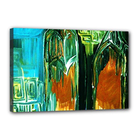 Ceramics Of Ancient Land 2 Canvas 18  X 12  by bestdesignintheworld