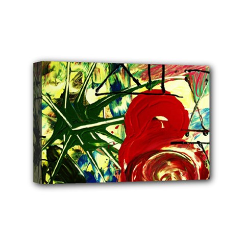 Irish Clock Mini Canvas 6  X 4  by bestdesignintheworld