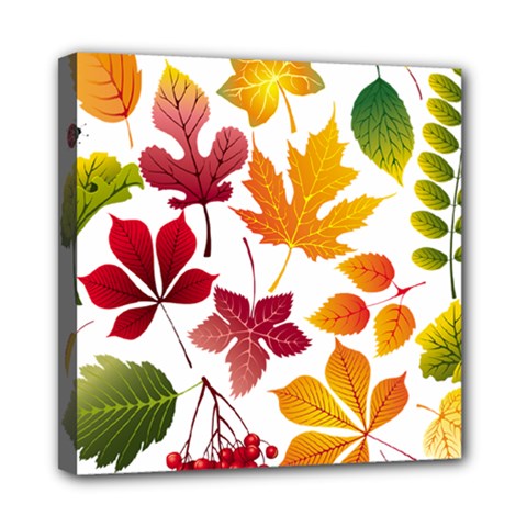 Beautiful Autumn Leaves Vector Multi Function Bag	 by Nexatart