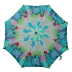 Abstract Background Hook Handle Umbrellas (small) by Modern2018
