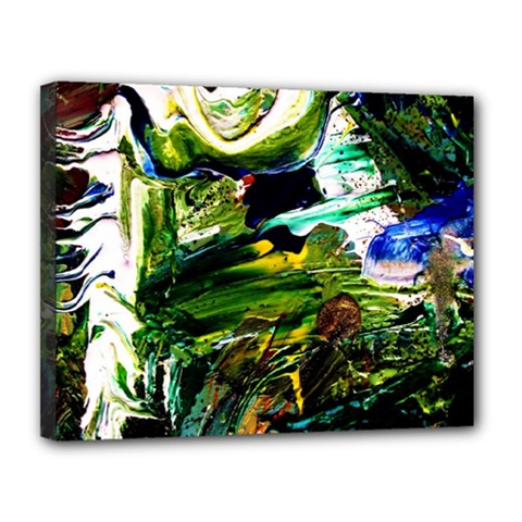 Bow Of Scorpio Before A Butterfly 8 Canvas 14  X 11  by bestdesignintheworld