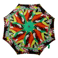 Tulips First Sprouts 7 Hook Handle Umbrellas (medium) by bestdesignintheworld