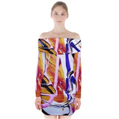 Immediate Attraction 6 Long Sleeve Off Shoulder Dress by bestdesignintheworld