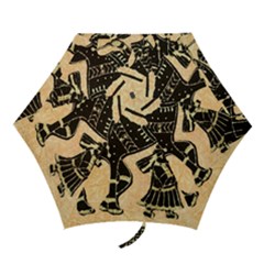 Antique Apparel Art Mini Folding Umbrellas by Modern2018