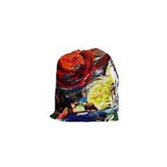 Sunset In A Mountains Drawstring Pouches (xs)  by bestdesignintheworld