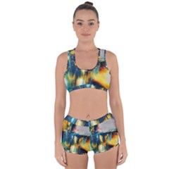 Art Painting Abstract Yangon Racerback Boyleg Bikini Set by Simbadda