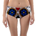 Cranium Sugar Skull Reversible Mid-Waist Bikini Bottoms View3