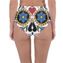 Cranium Sugar Skull Reversible High-Waist Bikini Bottoms View4