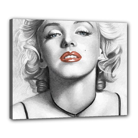 Blonde Bombshell Canvas 20  X 16  by StarvingArtisan