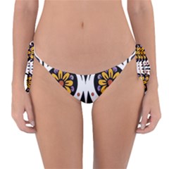 Sugar Skull Reversible Bikini Bottom by StarvingArtisan
