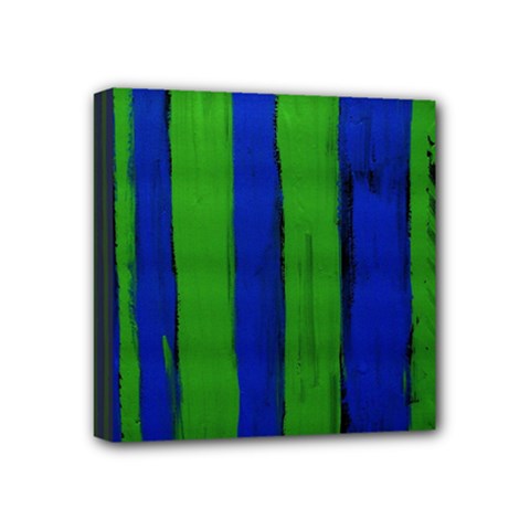 Stripes Mini Canvas 4  X 4  by bestdesignintheworld