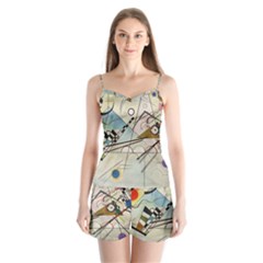 Composition 8 - Vasily Kandinsky Satin Pajamas Set by Valentinaart
