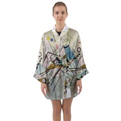 Composition 8 - Vasily Kandinsky Long Sleeve Kimono Robe by Valentinaart