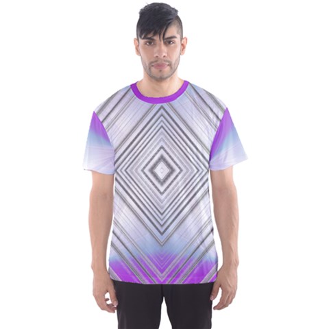 Ghost Gear   Purple Daiyamondo   Men s Mesh Tee by GhostGear