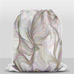 Abstract Geometric Line Art Drawstring Bag (small) by Simbadda
