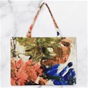 Pagoda And Calligraphy Zipper Medium Tote Bag View1